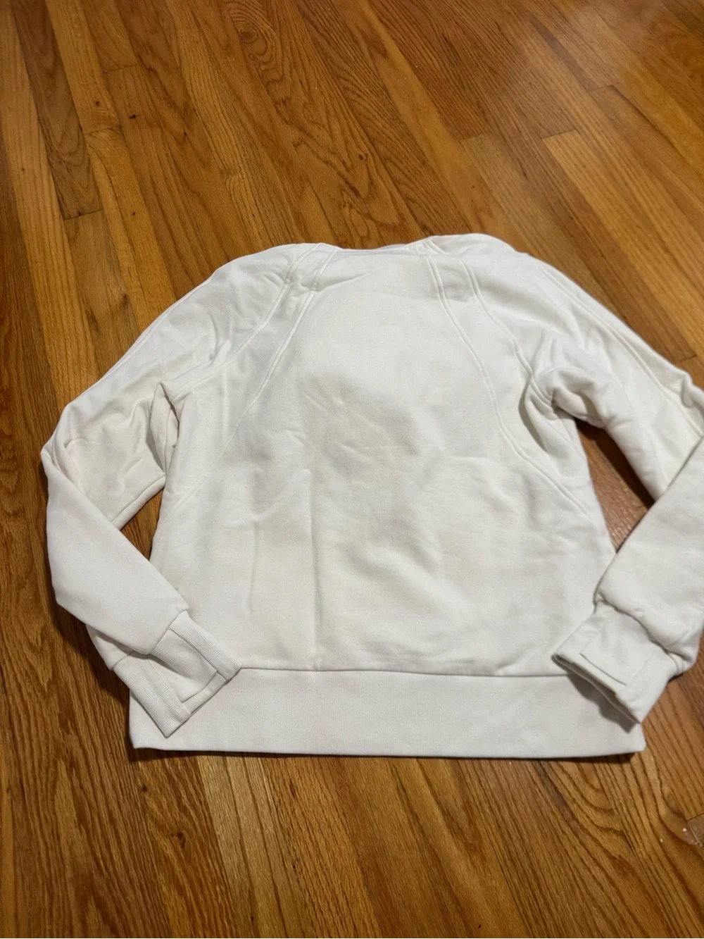Athleta Women’s Cream Hooded Sweatshirt
